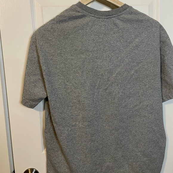 New Wave Street Culture Design heather gray tee w/ puffy Don’t Say So Much sz M - Picture 7 of 10